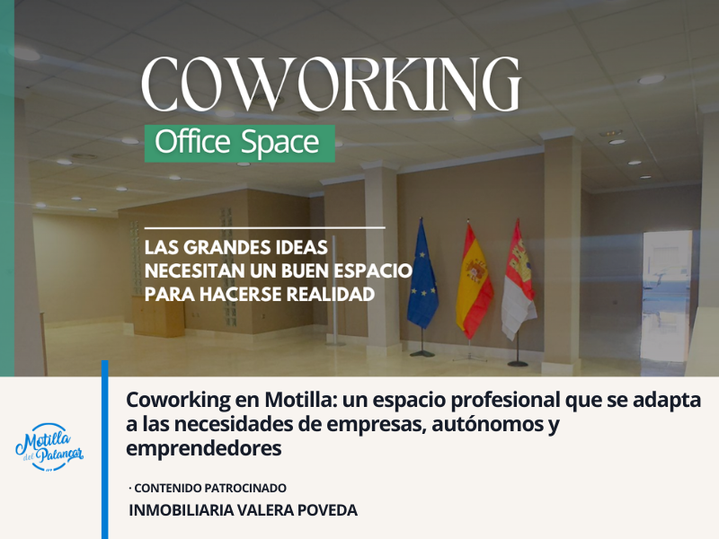 Coworking en Motilla: un espacio profesional que se adapta a las necesidades de empresas, autónomos y emprendedores - imagen 1