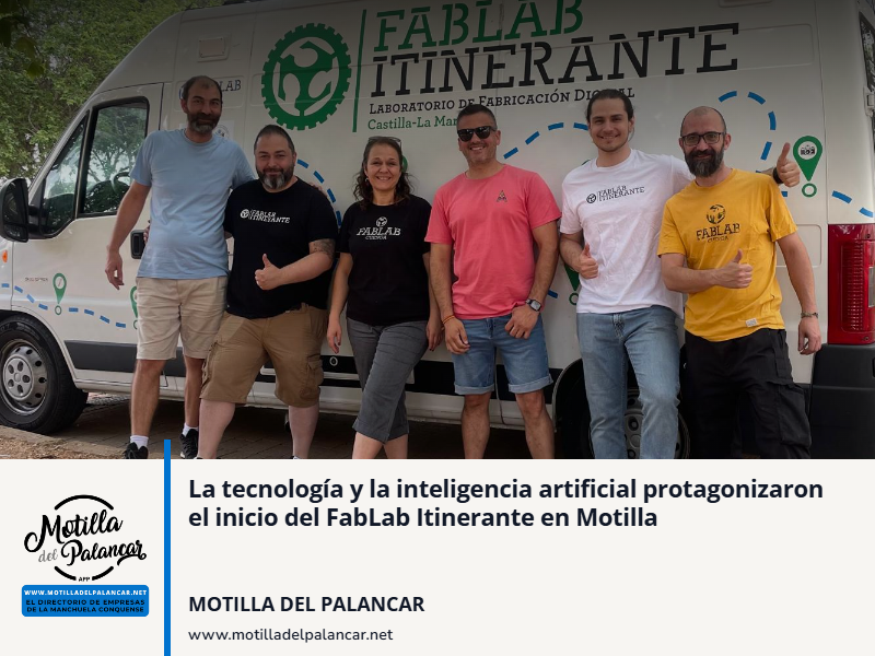 La tecnología y la inteligencia artificial protagonizaron el inicio del FabLab Itinerante en Motilla del Palancar - imagen 1