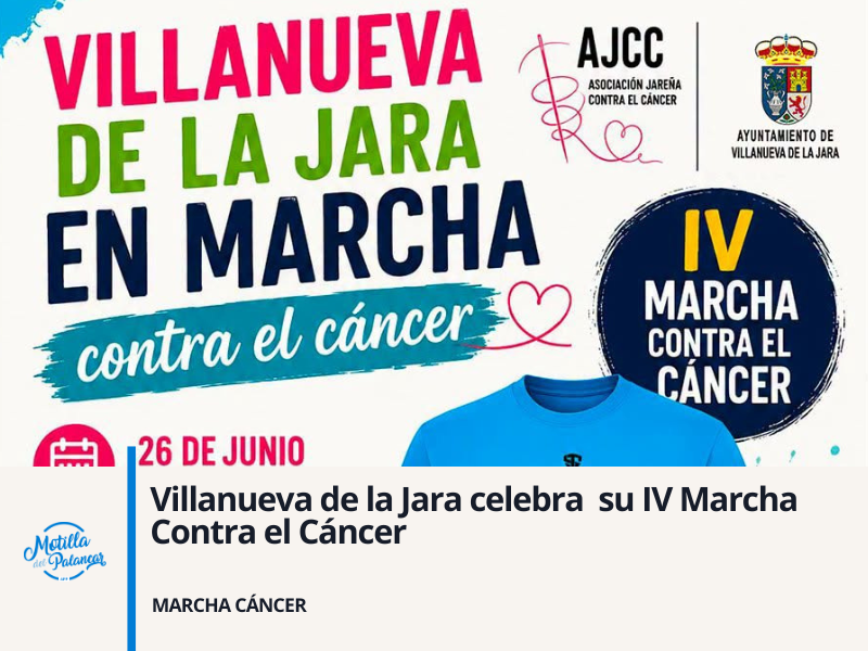 Villanueva de la Jara celebra su IV Marcha Contra el Cáncer - imagen 1