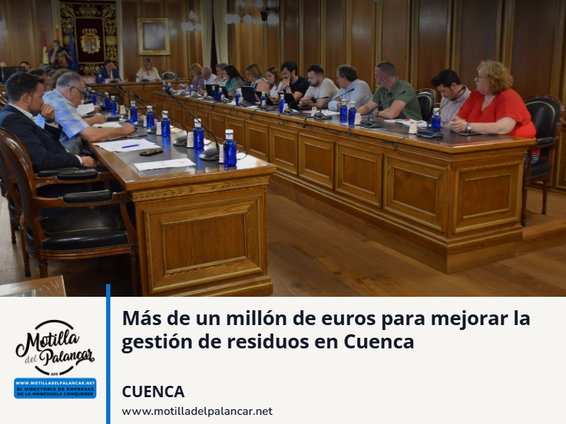 Más de un millón de euros para mejorar la gestión de residuos en la provincia de Cuenca - imagen 1