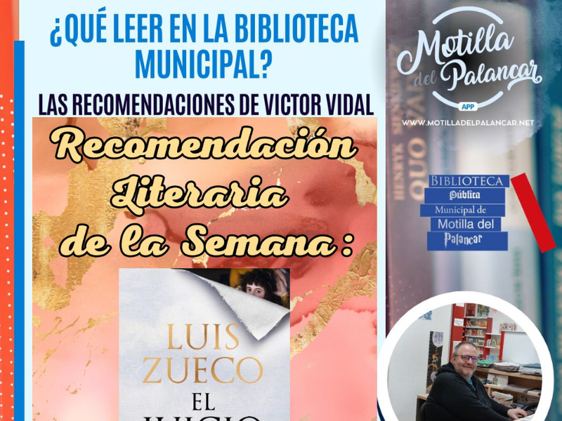 La recomendación semanal de Víctor Vidal: ¿Qué leer en la Biblioteca Municipal? - imagen 1