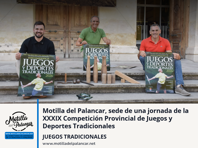 Motilla del Palancar, sede de una jornada de la XXXIX Competición Provincial de Juegos y Deportes Tradicionales - imagen 1