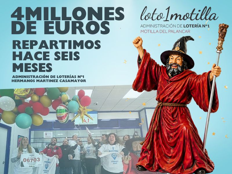 La Administración Nº1 Hermanos Martínez Casamayor ya tiene disponible la Lotería de Navidad - imagen 1