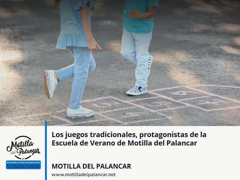 Los juegos tradicionales, protagonistas de la Escuela de Verano de Motilla del Palancar - imagen 1