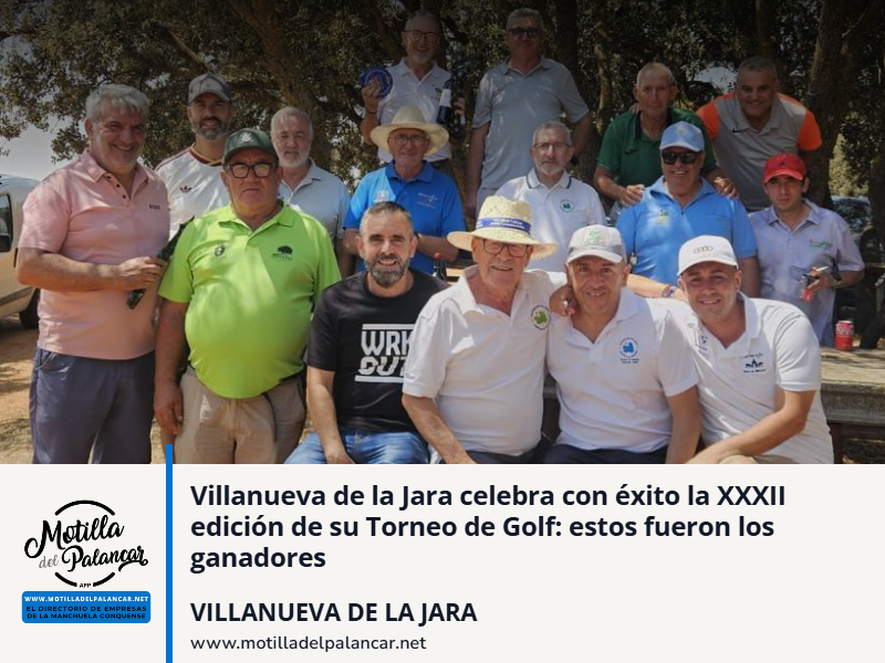 Villanueva de la Jara celebra con éxito la XXXII edición de su Torneo de Golf: estos fueron los ganadores. - imagen 1