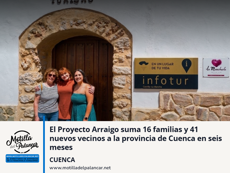 El Proyecto Arraigo suma 16 familias y 41 nuevos vecinos a la provincia de Cuenca en seis meses - imagen 1