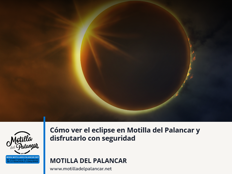Cómo ver el eclipse en Motilla del Palancar y disfrutarlo con seguridad - imagen 1