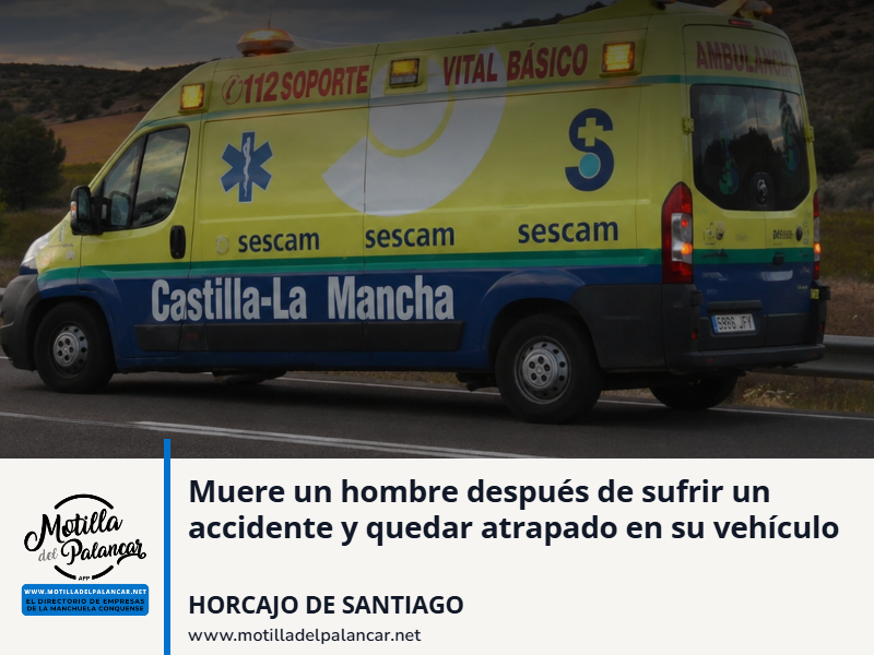Muere un hombre después de sufrir un accidente y quedar atrapado en su vehículo - imagen 1