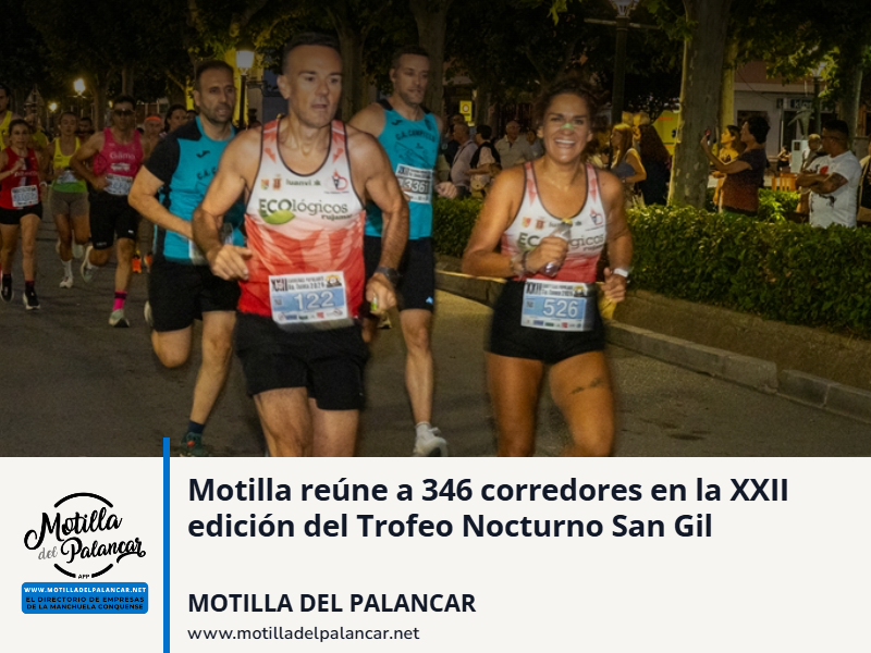 Motilla reúne a 346 corredores en la XXII edición del Trofeo Nocturno San Gil - imagen 1