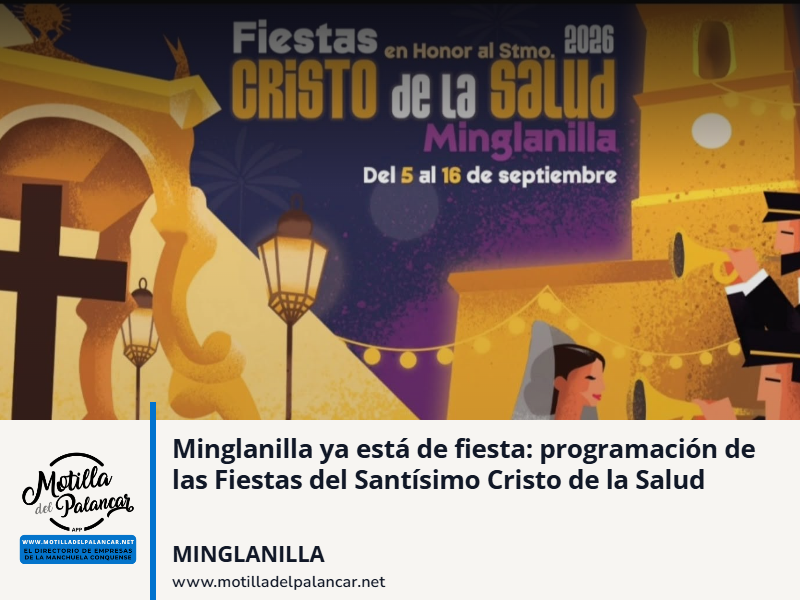Minglanilla ya está de fiesta: programación de las Fiestas del Santísimo Cristo de la Salud - imagen 1