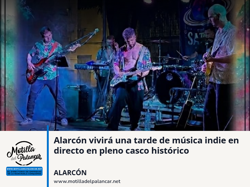 Alarcón vivirá una tarde de música indie en directo en pleno casco histórico - imagen 1