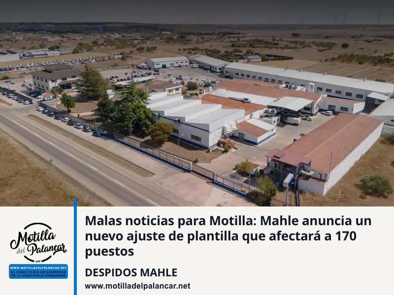 Malas noticias para Motilla: Mahle anuncia un nuevo ajuste de plantilla que afectará a 170 puestos - imagen 1