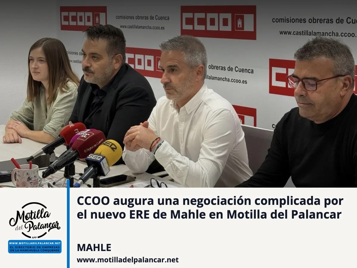 CCOO augura una negociación complicada por el nuevo ERE de Mahle en Motilla del Palancar - imagen 1